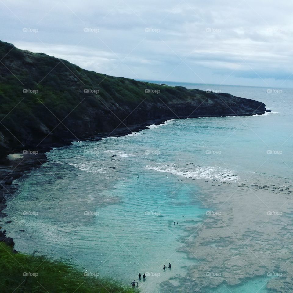 Ocean view in Hawaii