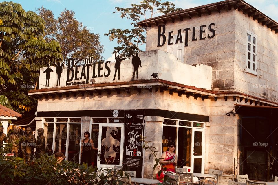 The Beatles bar in Varadero Cuba