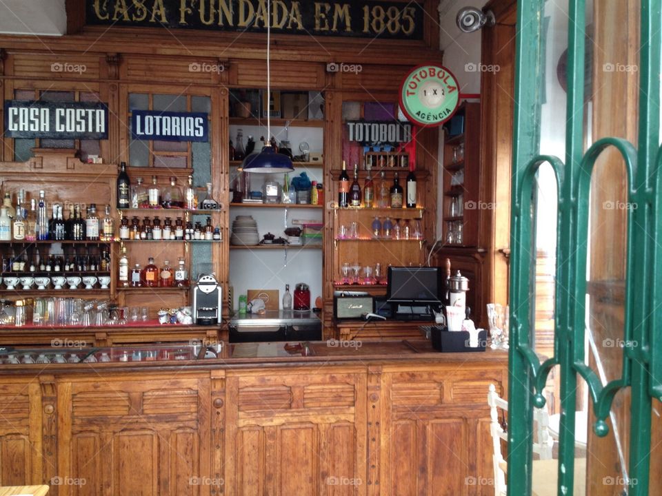 Stock, Bar, Shelf, Counter, Room