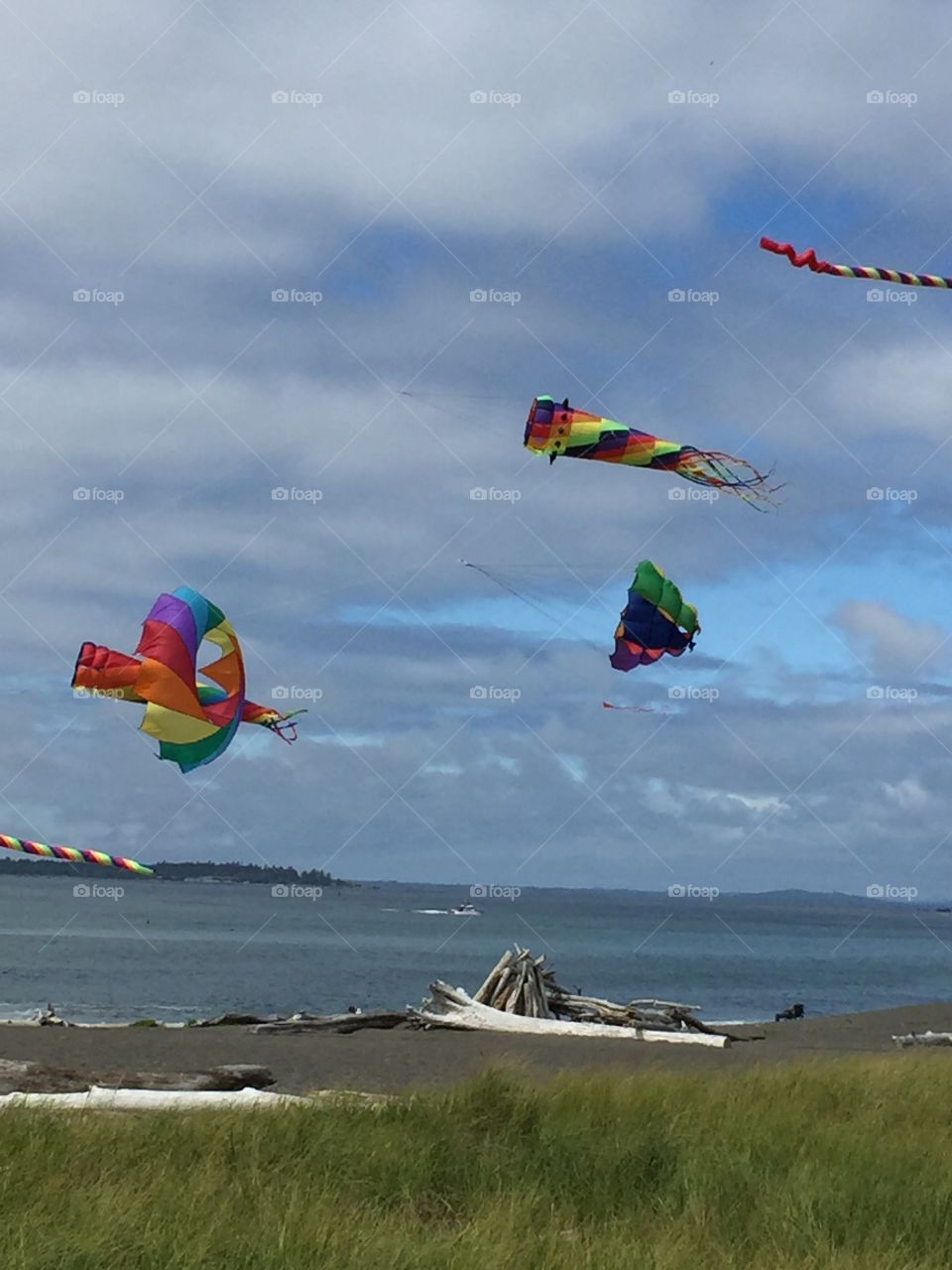 Kite, Recreation, Sky, Fun, Beach