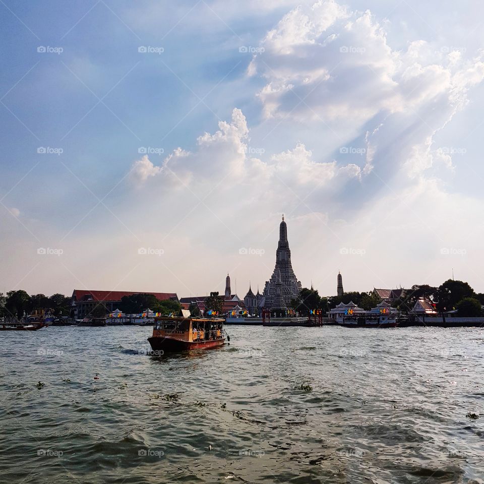 Buddhist temple in Bangkok