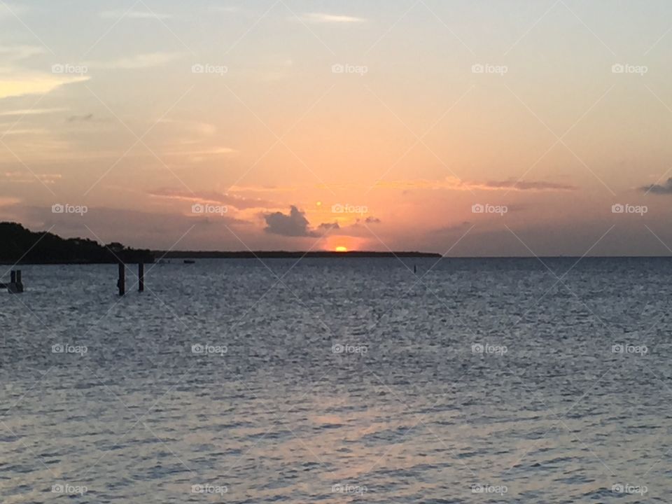 Marker 88 Restaurant at Sunset, Islamorada, Florida 