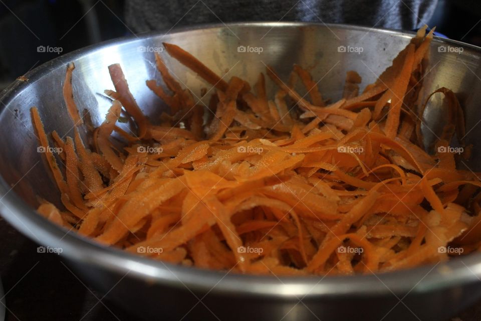 carrot peel