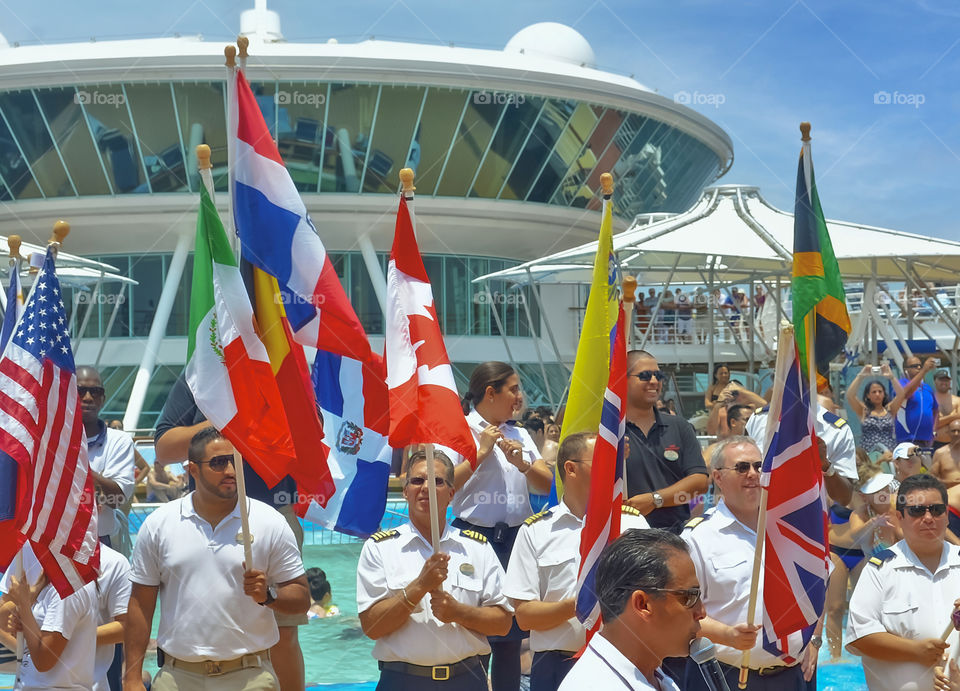 Parade in a Cruise