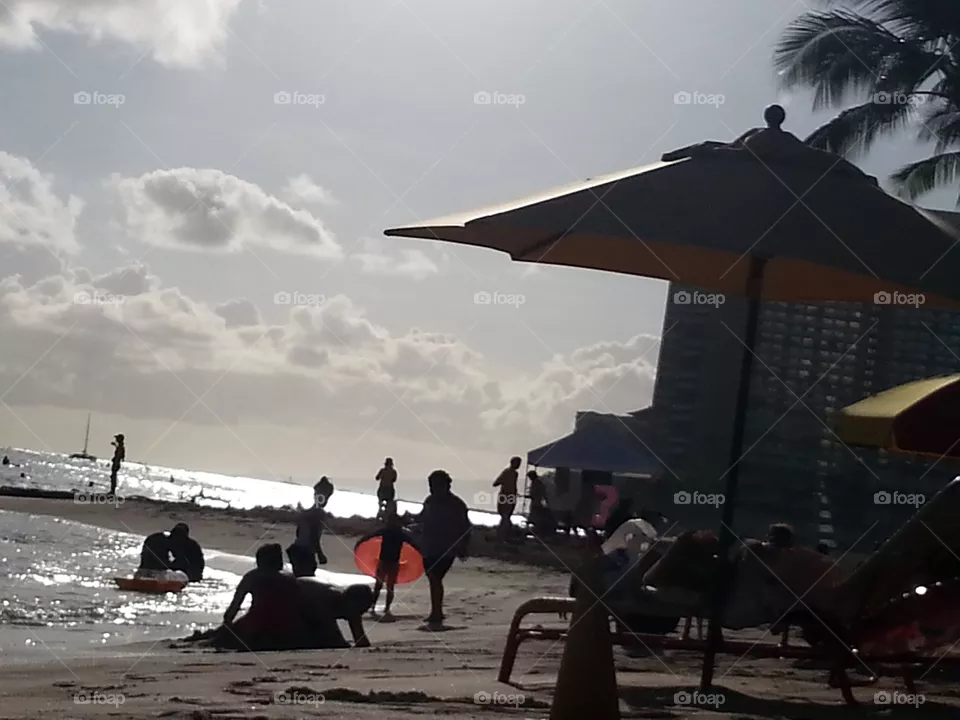 People, Beach, Vehicle, Water, Seashore