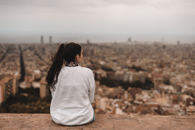 city view of barcelona