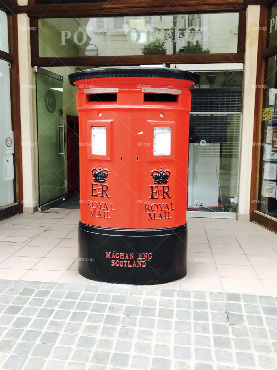 Post office-post box-letters-parcel-delivering 