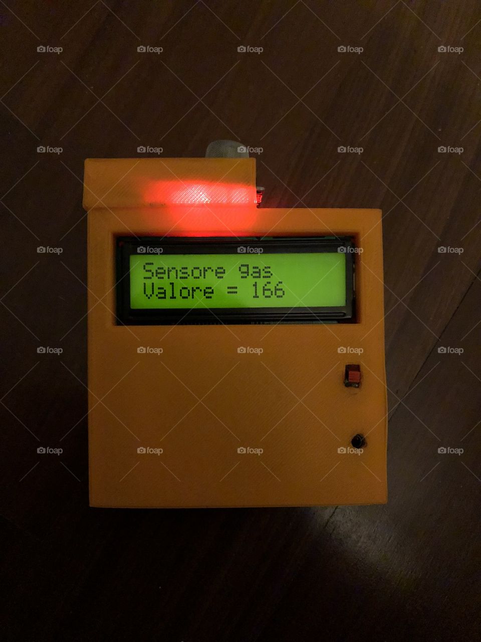 DIY 3D printed arduino gas sensor