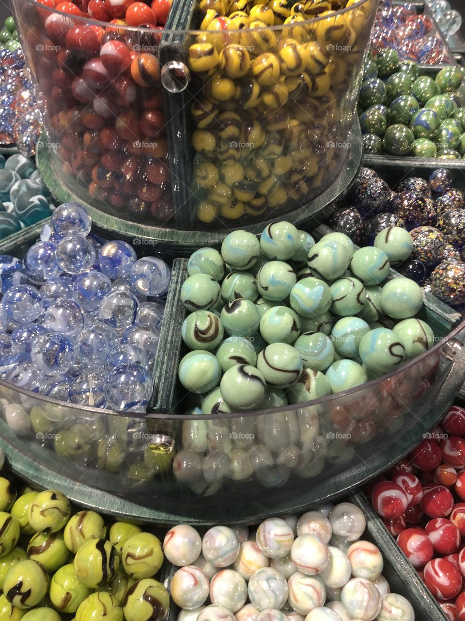 A visit to this establishment would not be complete without being able to view thousands of most precious and colorful marbles.
