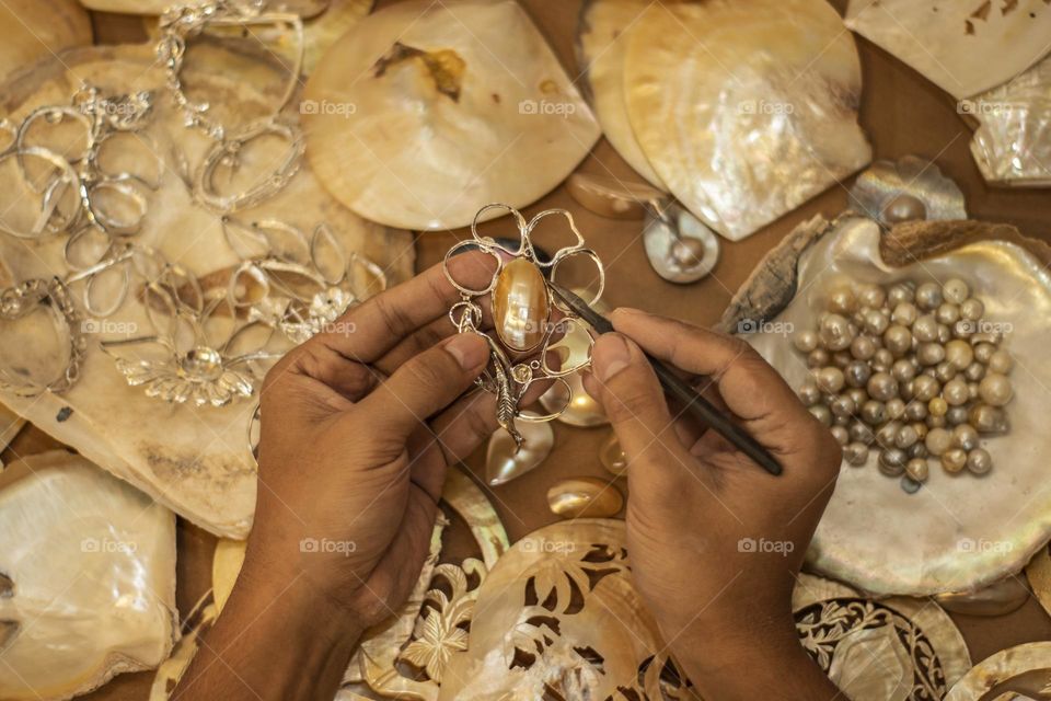 Seashell craft