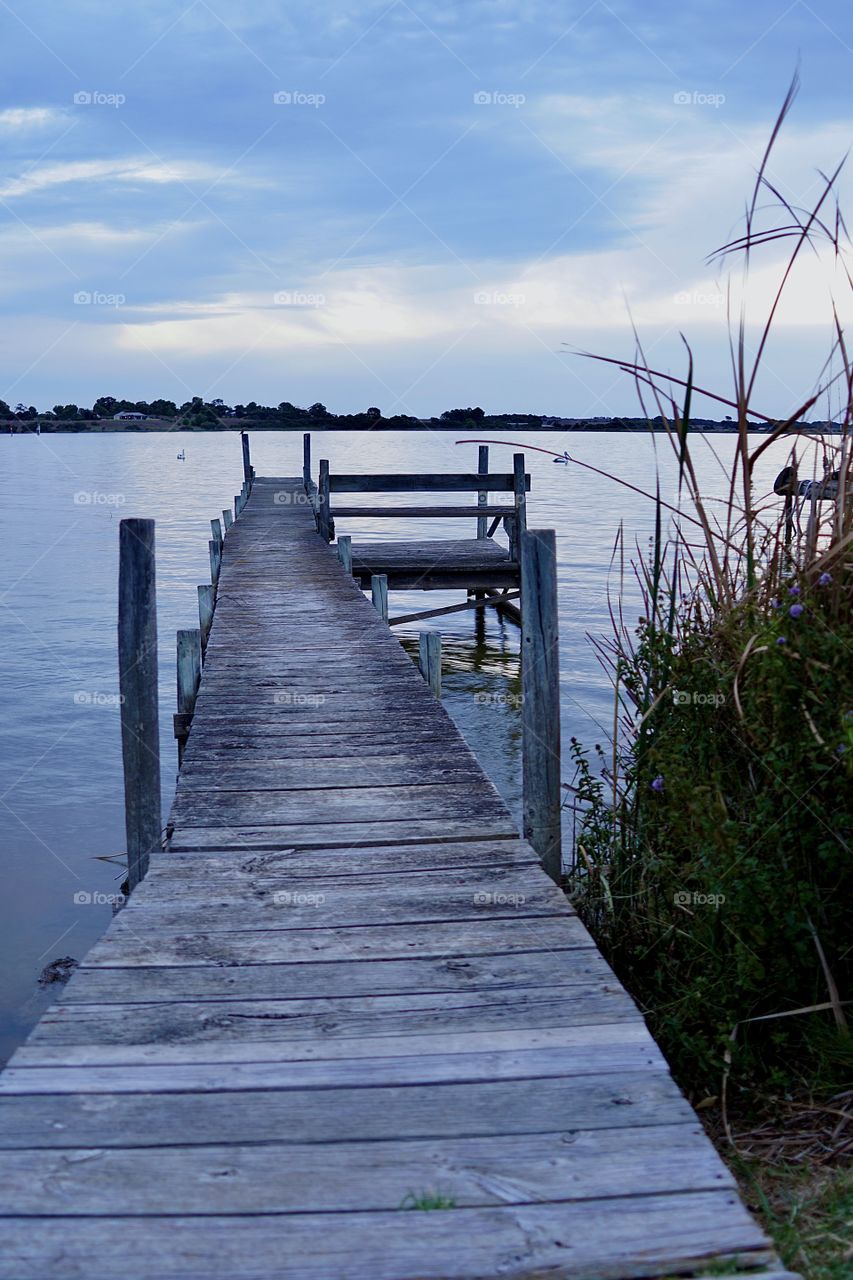 Jetty on the Murray