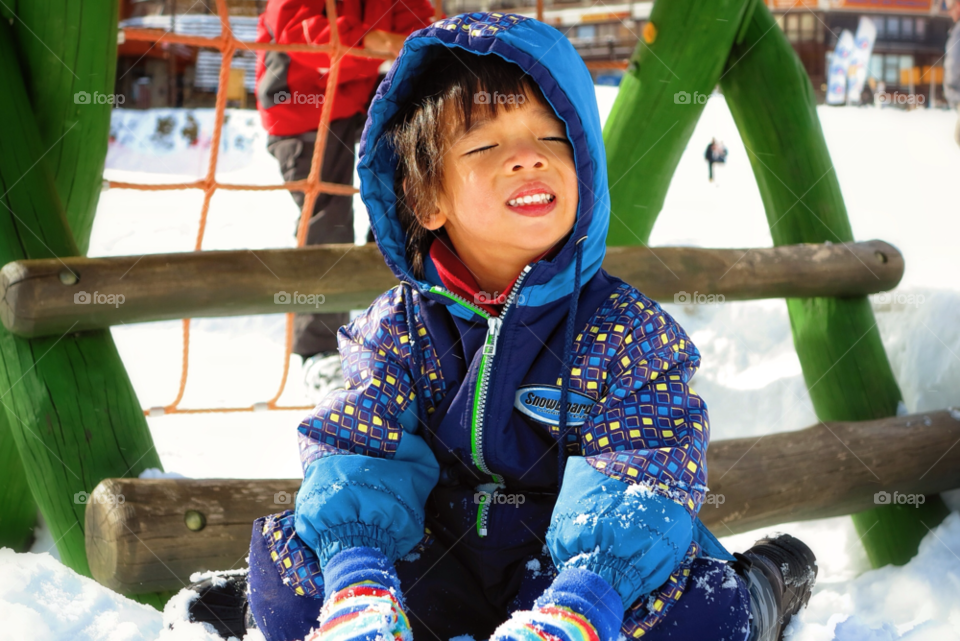 snow winter happy play by trist9