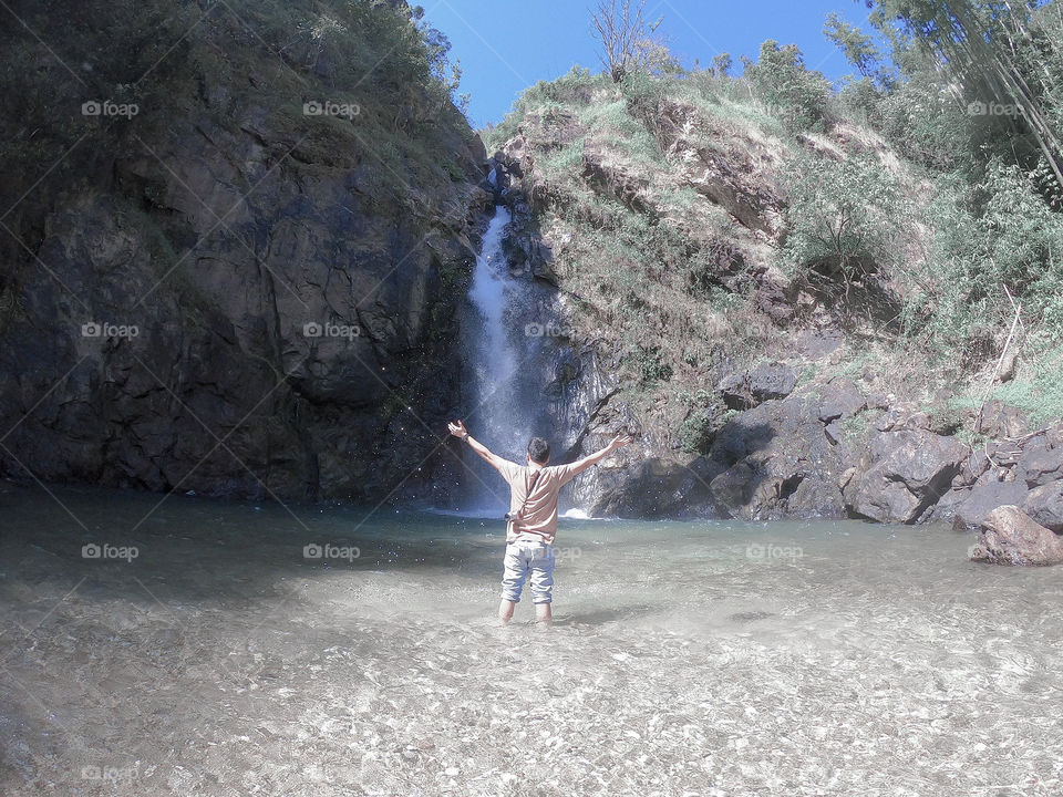 Thailand waterfalls. ❤️💙💚🖤