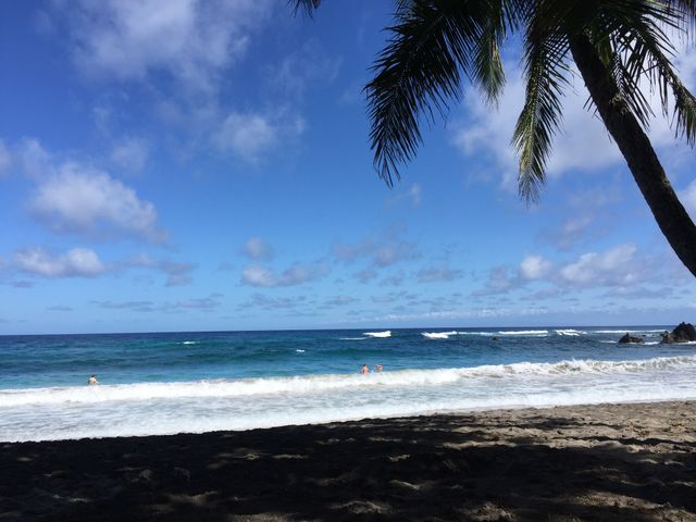 Beach in Hana HI