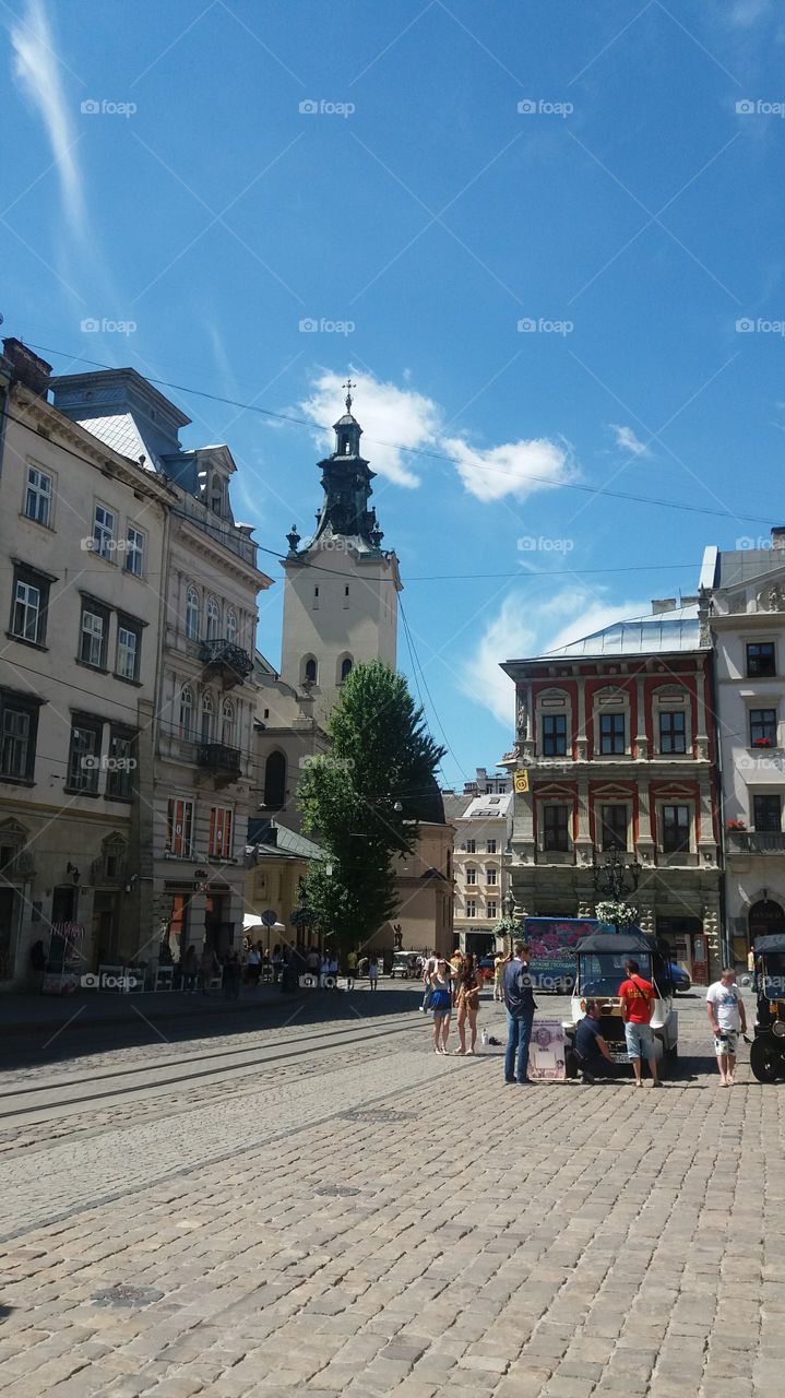 Amazing day in ancient Lviv