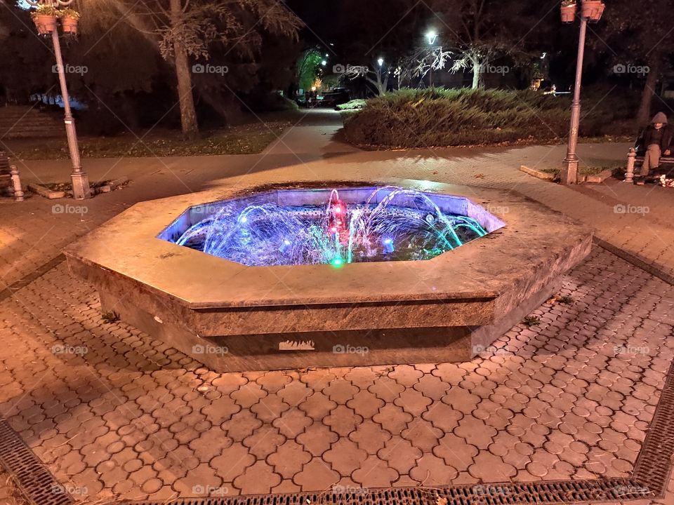 Vrbas Serbia fountain in town centre
