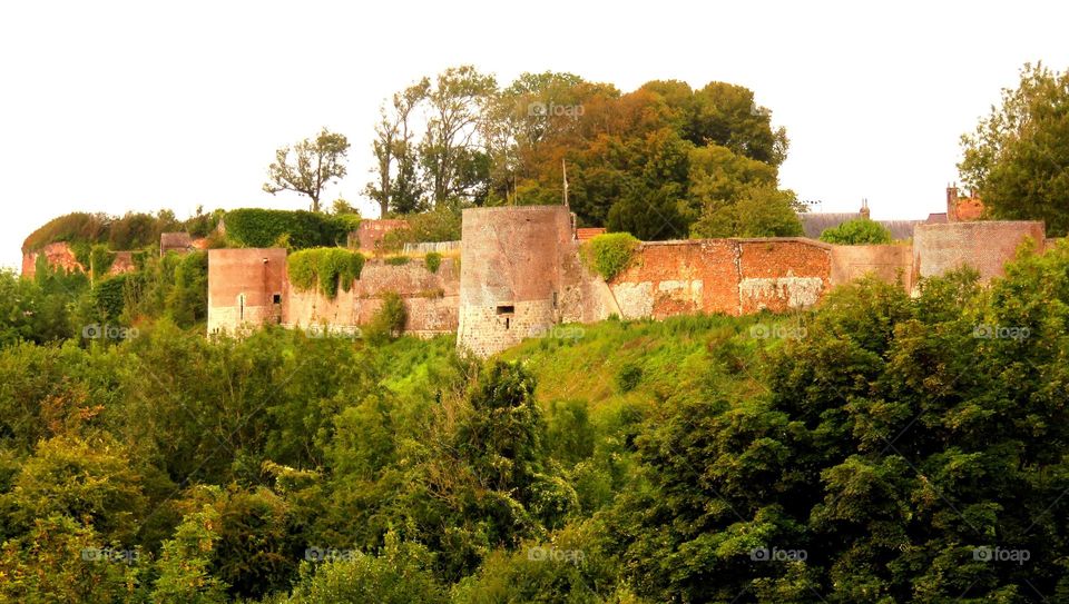 remparts. Montreuil sur Mer northern France