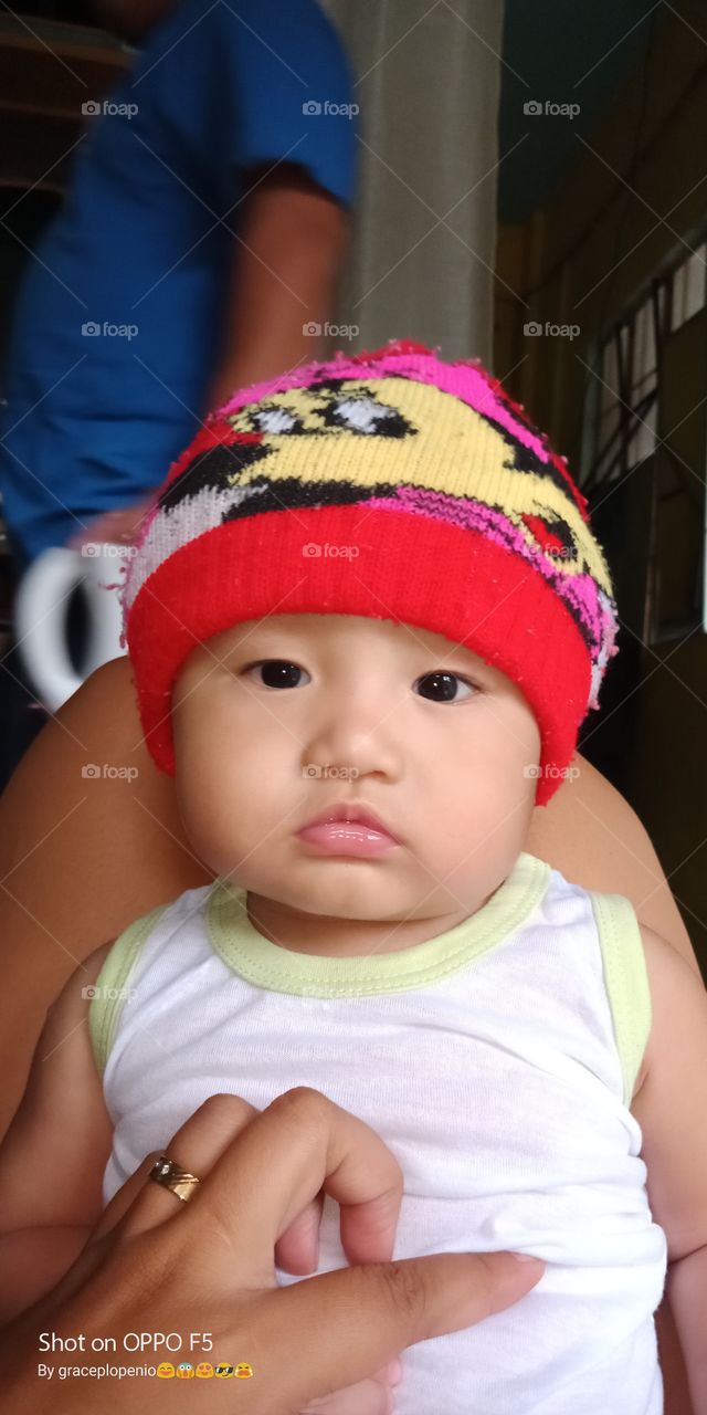 The baby bonnet