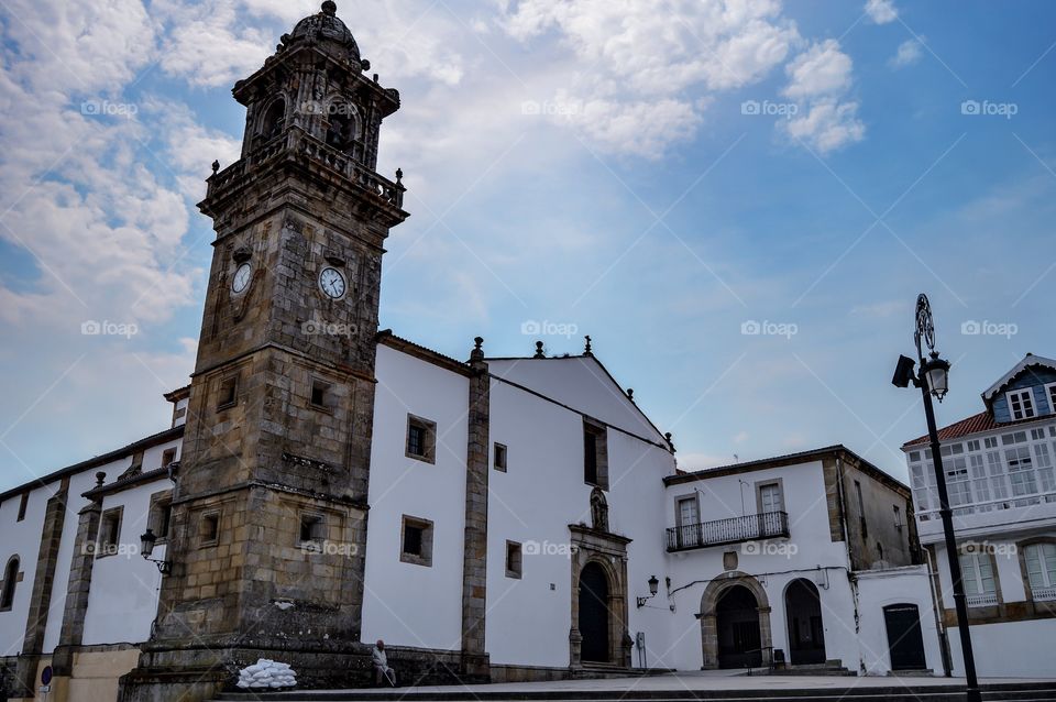 Iglesia convento de santo domingo, betanzos, spain