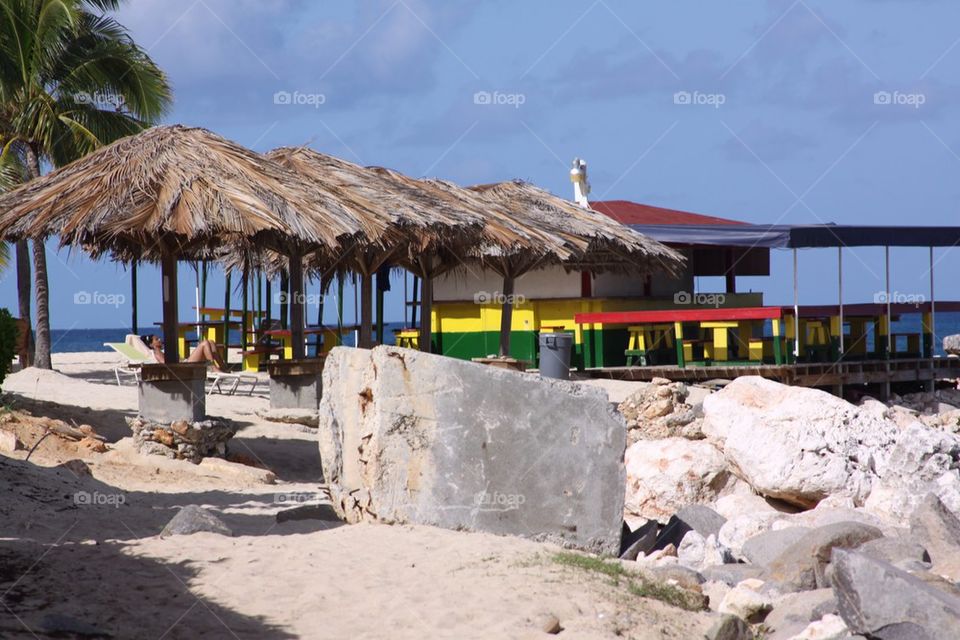 Islands Huts on St. Maarten