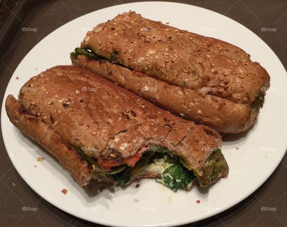 Starbucks Veggie Sub