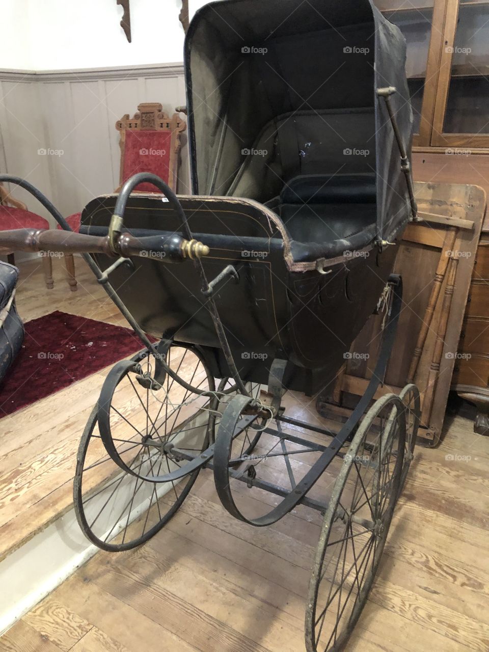 Old doll buggy