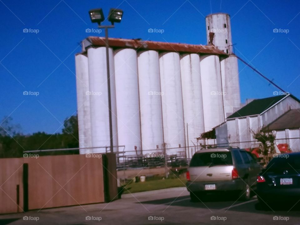 Very old silos