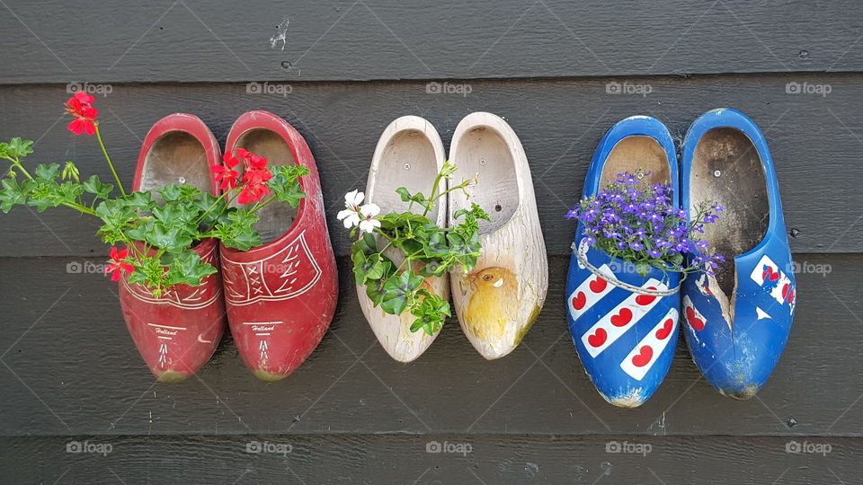 Flowers and Clogs