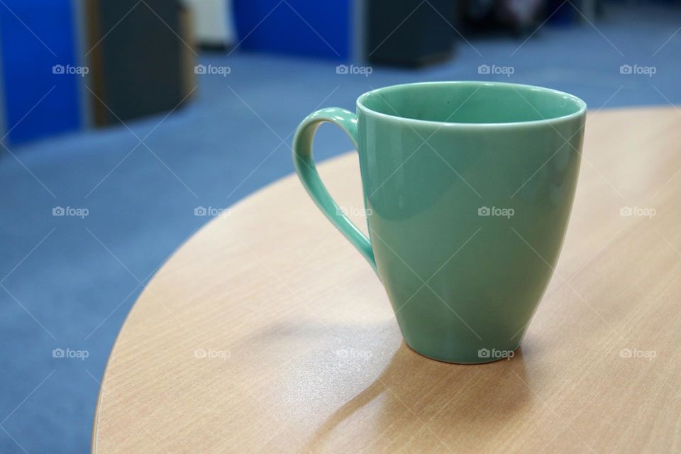 Green mugs are usually for drinking hot chocolate, coffee, tea and lattes