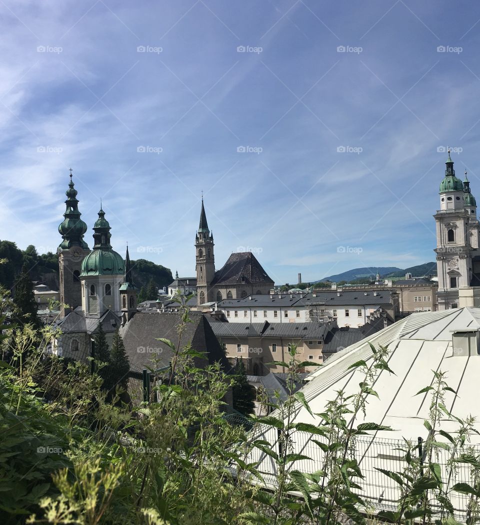 Salzburg Skyline - Austria 
