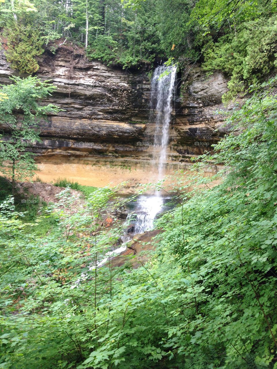 Michigan waterfalls 