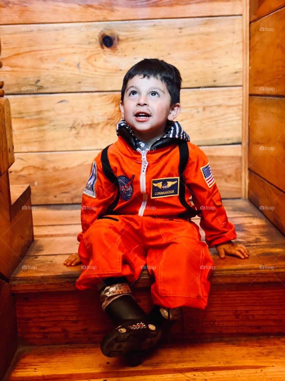 Astronaut boy