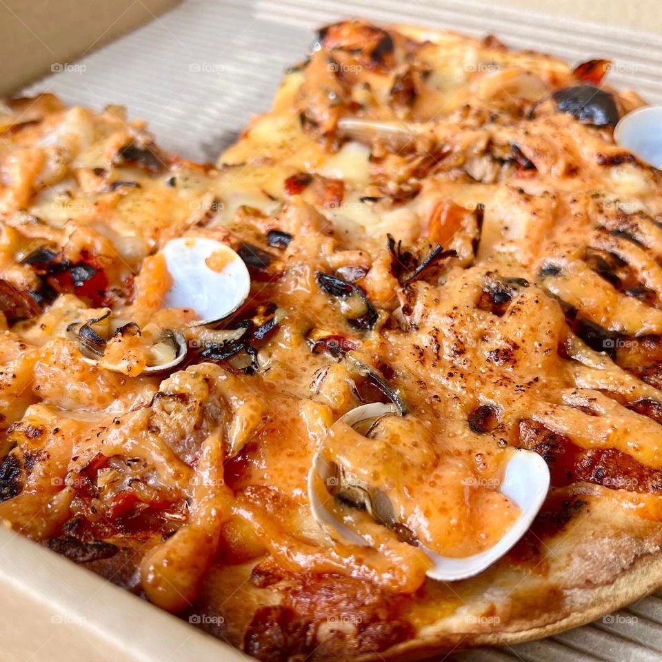 Pizza Sharing for the holidays 