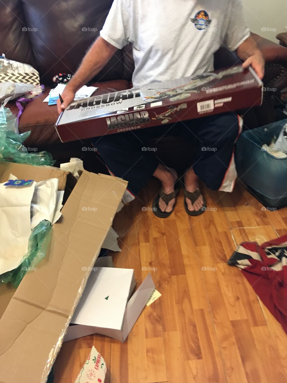 Another Christmas gift a jaguar crossbow something he’s wanted for along time still in the box