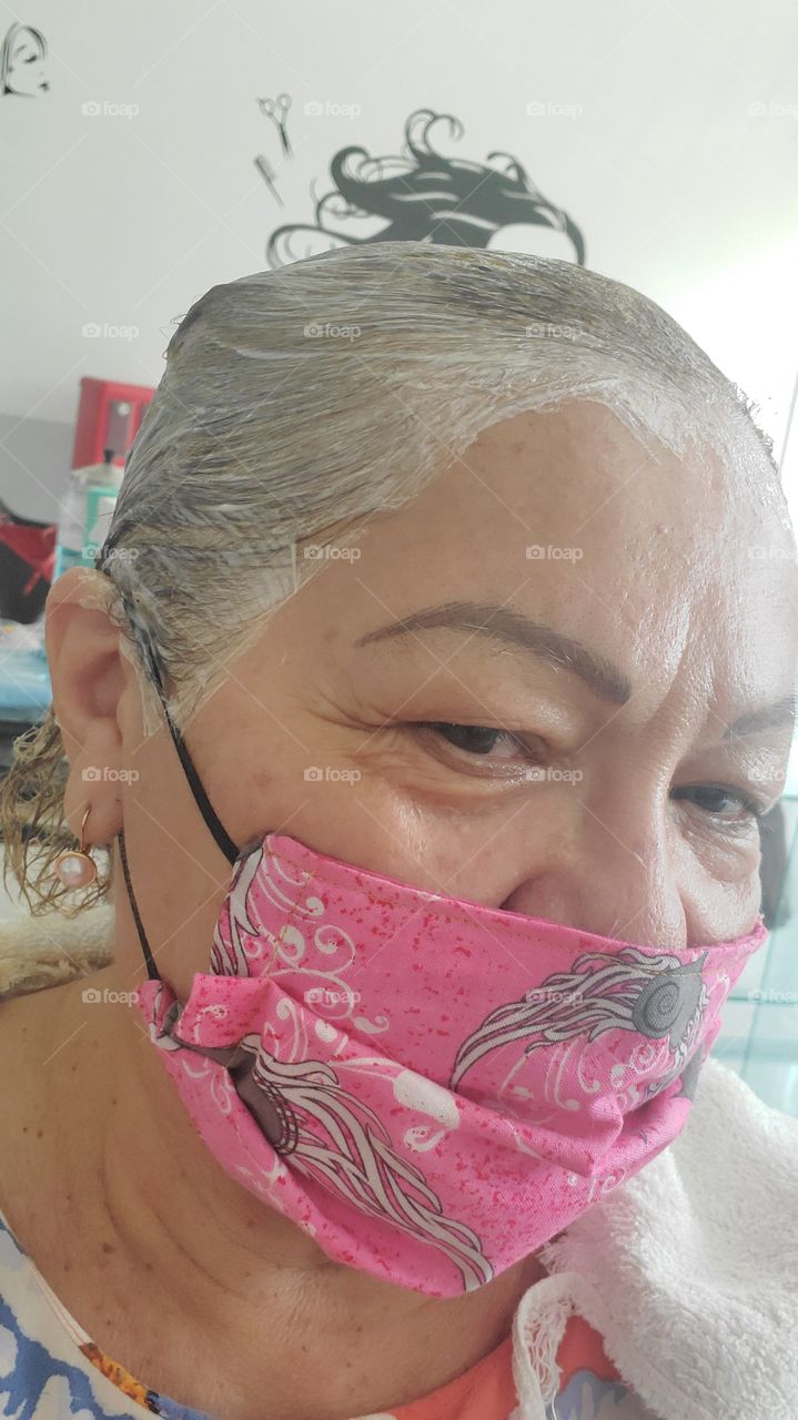 protected in the beauty parlor