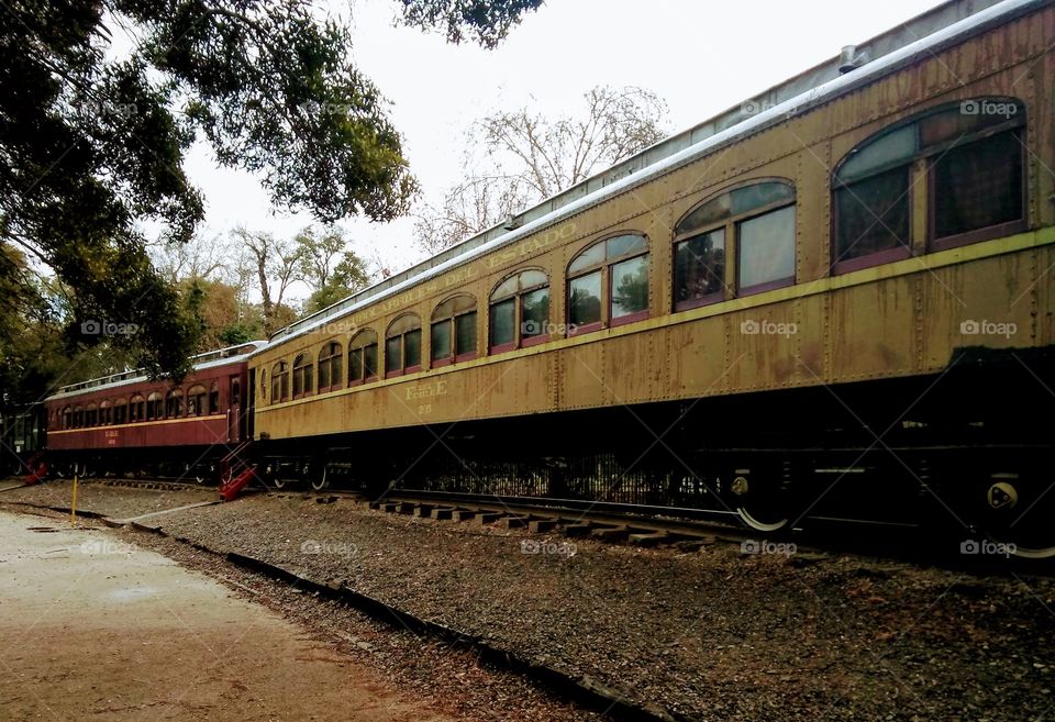 The railway museum in Santiago de Chile is ideal to enjoy with children and travel through time.  I loved