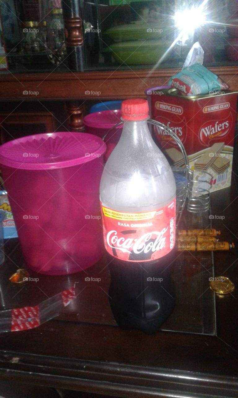 enjoy with coca cola