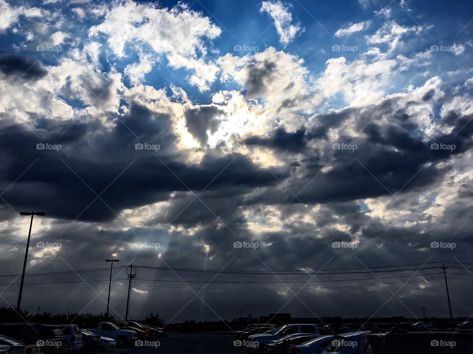 As the storm passes, sunlight bursts through effortlessly