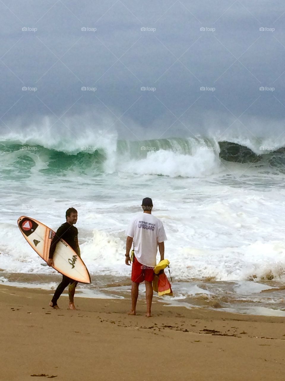 Another day at the office. Another day at the office...Monster Waves