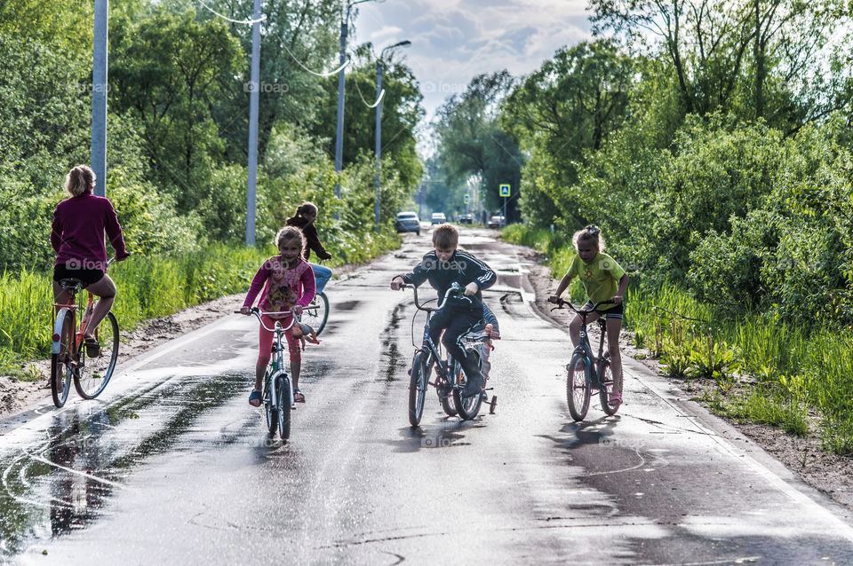 Kids in the countryside