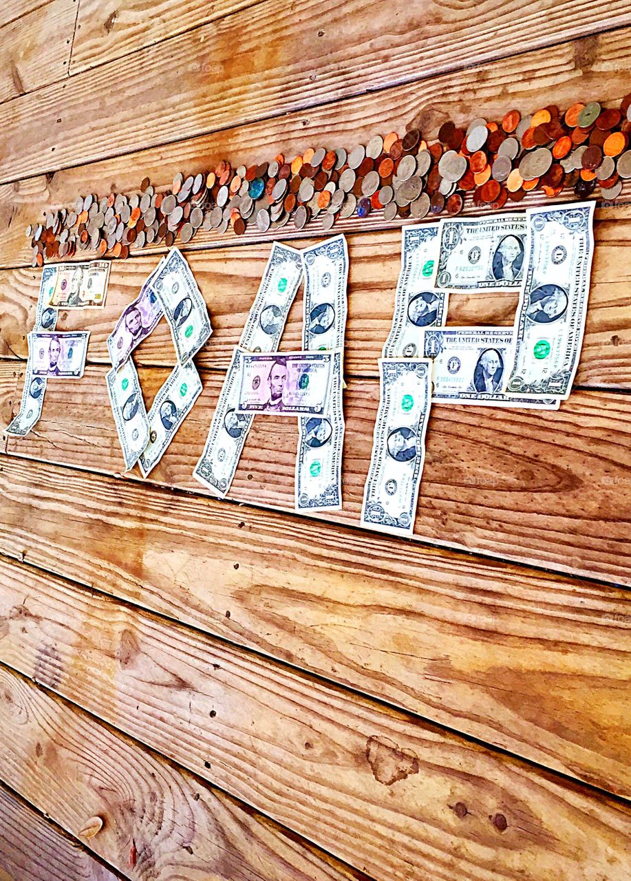 dollars coin wood deck foap by sunnysmiles 