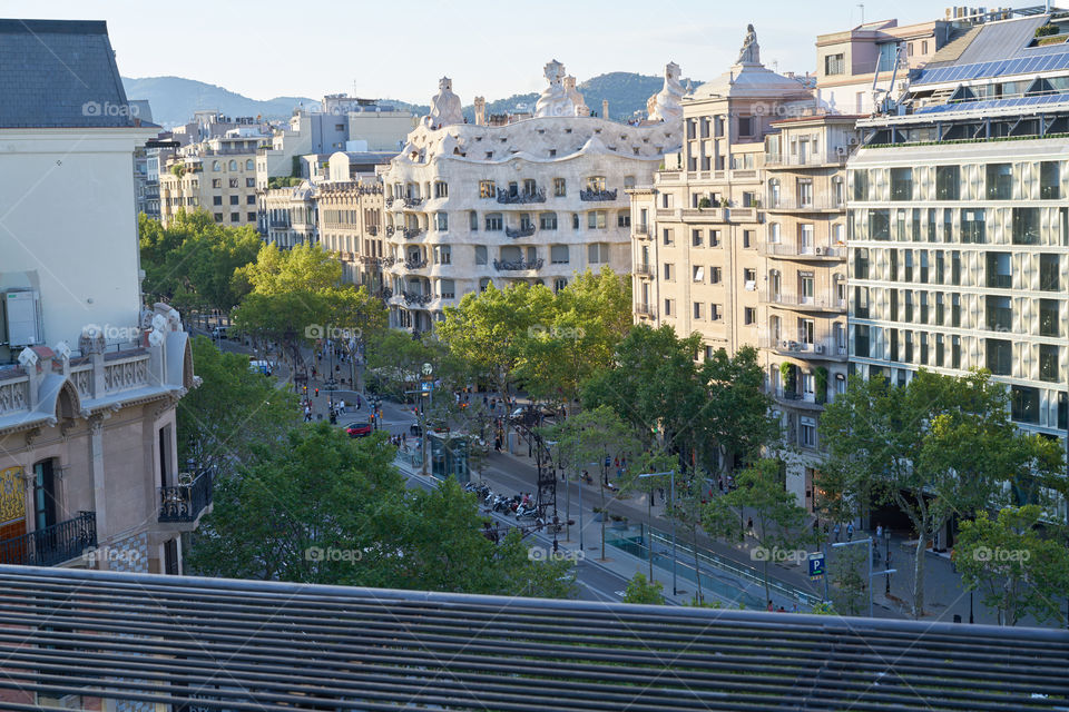 Passeig de Gracia y La Pedrera 