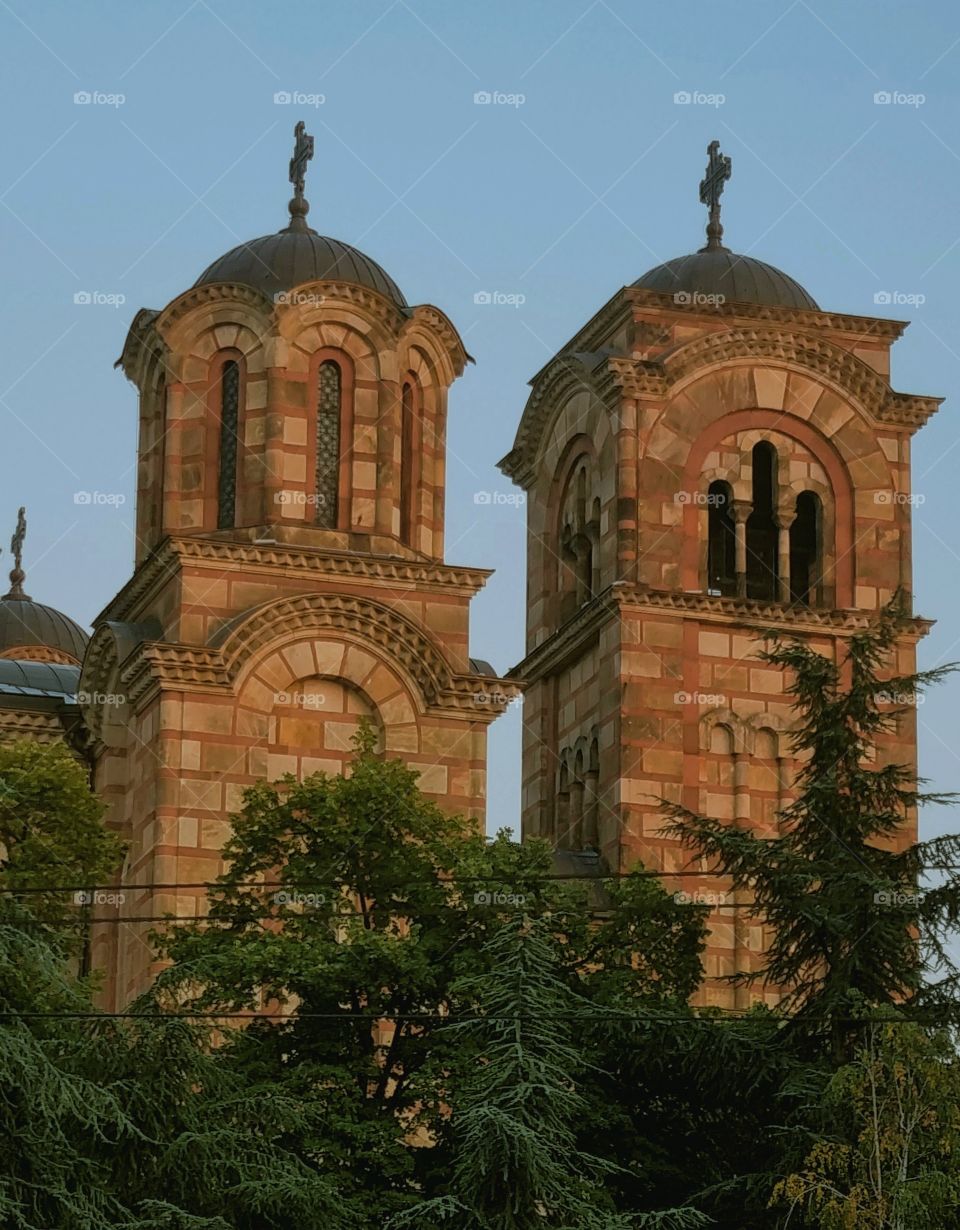 roofs of st.marks ortodox church