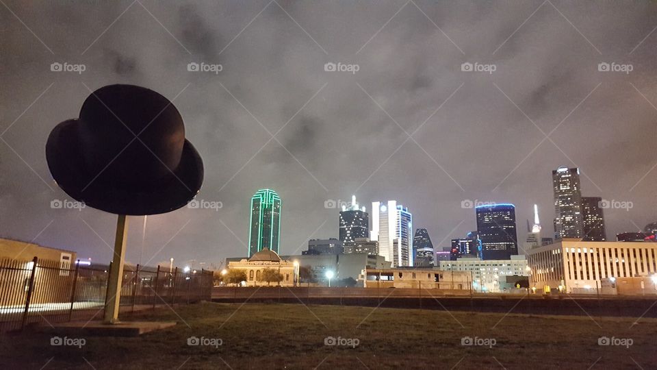 Dallas at night...