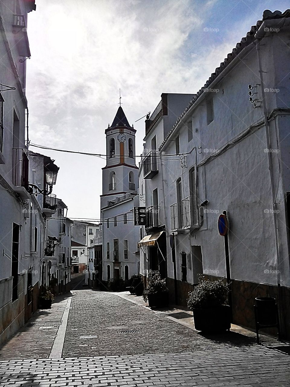 Alozaina, pueblo blanco, Andalucia