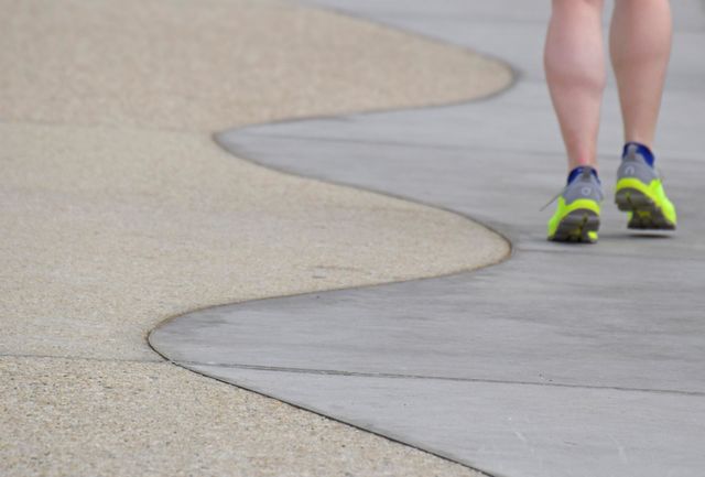 running
