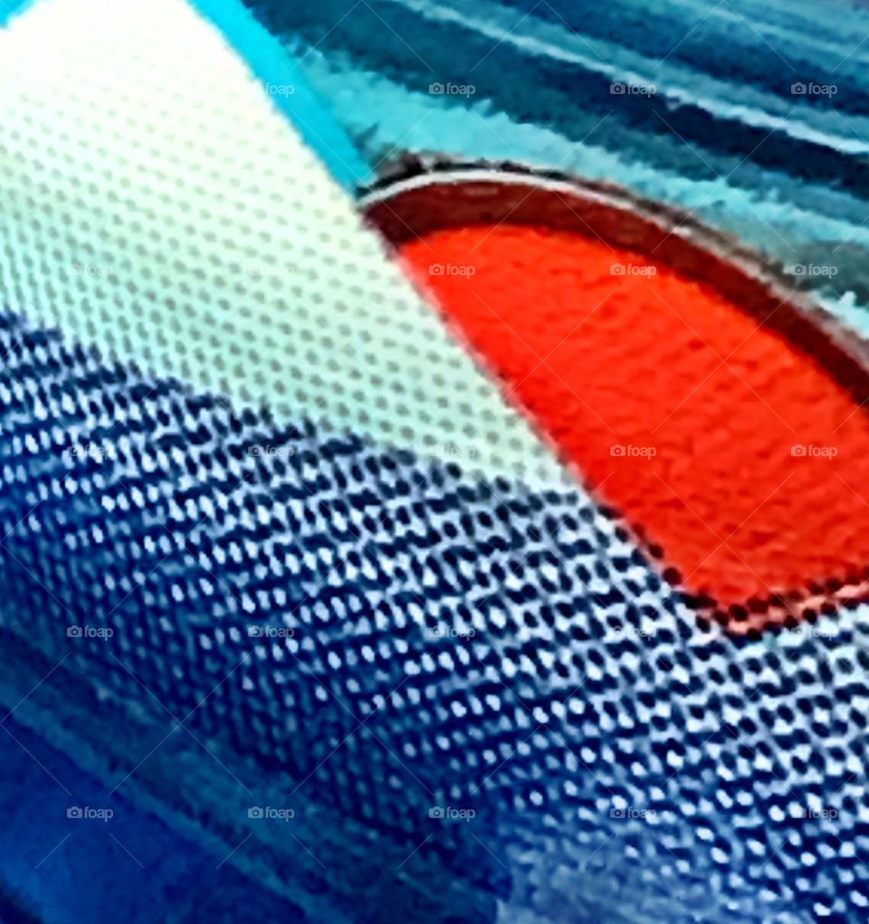 Water bottle up close 