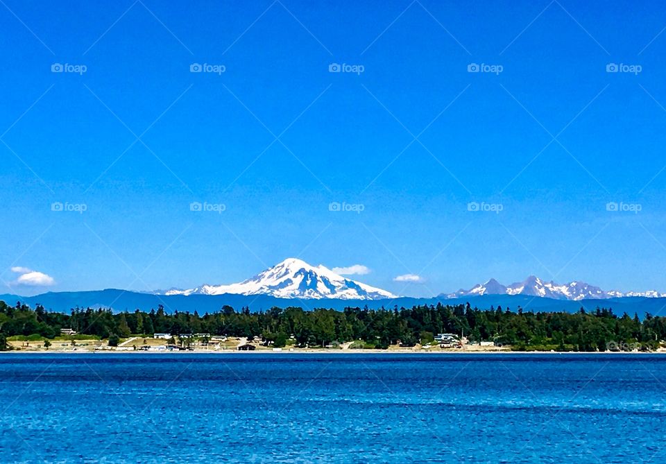 Mount Baker from Lummi
