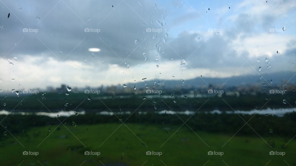 Overcast window