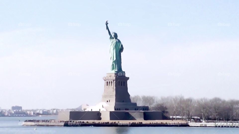 Statue Of Liberty, New York Harbor, New York City. Instagram,@PennyPeronto